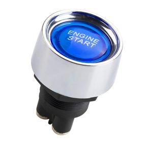 img 4 attached to ⚡️ 12V 50A Car Start Engine Button Stater - MRELC Start Switch, Car DIY Engine Start Push Start Ignition Switch - Light Switch ON-Off Momentary Compatible with Racing SPST (Blue)