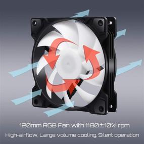 img 2 attached to Улучшите эффективность охлаждения с радиаторами UpHere Airflow Coolers 6 Pack, SR12 06 6".