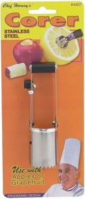 img 1 attached to 🍏 HIC Harold Import Chef Harvey Apple Corer, Black: Efficient Core Removal for Perfectly Prepared Apples