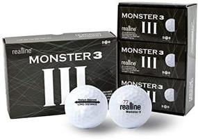 img 3 attached to 🏌️ Monster 3 Ultra Maximum Distance Golf Balls: Enhancing Driver Power & Precision Putting - 6 Count