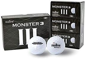 img 4 attached to 🏌️ Monster 3 Ultra Maximum Distance Golf Balls: Enhancing Driver Power & Precision Putting - 6 Count