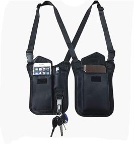 img 4 attached to 🎒 Ultimate Safety and Convenience: Anti-Thief Underarm Shoulder Bag for Men and Women - Concealed Storage Pocket, Travel Holster, Tactical Gear - Perfect for Outdoor Adventures