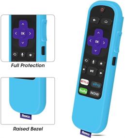 img 3 attached to Silicone Protective Streaming Non Slip Shockproof Television & Video for Television Accessories