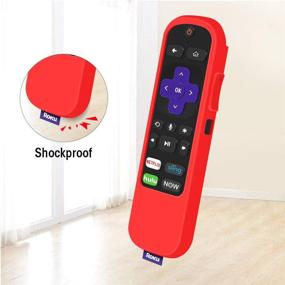 img 1 attached to Silicone Protective Streaming Non Slip Shockproof Television & Video for Television Accessories