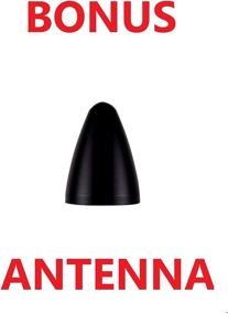 img 1 attached to Enhance Your Ford Mustang: AntennaX Super Shorty (1.5-inch) Antenna for Optimal Performance