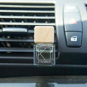 img 4 attached to 🚗 Enhanced Aroma Car Essential Oil Diffuser Vent Clip, Organic Car Air Freshener for Aromatherapy, Bundled with Premium Lavender Essential Oil