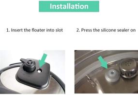 img 1 attached to Float Instant Replacement Sealer Gasket Kitchen & Dining for Small Appliance Parts & Accessories