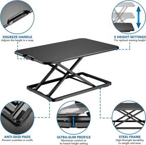 img 2 attached to Mount Standing Desk Riser Adjustment