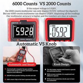 img 1 attached to DERSECO Multimeter Electrical Automotive Continuity