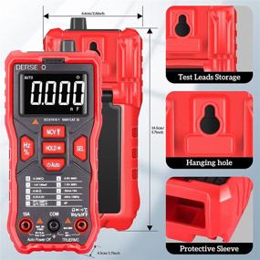 img 2 attached to DERSECO Multimeter Electrical Automotive Continuity