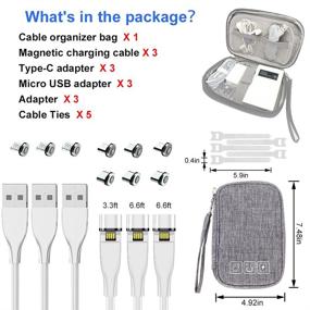 img 2 attached to EndlesShine Magnetic Fast Charging Cable(3Pack3