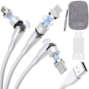 img 4 attached to EndlesShine Magnetic Fast Charging Cable(3Pack3