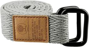 img 2 attached to Samtree Canvas Adjustable Military Buckle Men's Belts: Stylish and Functional Accessories