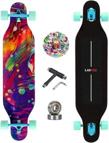 img 4 attached to LAKVEE Longboard Professional High End Free Style