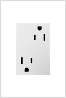 enhance safety with adorne artr153w4 tamper resistant outlet finish: a must-have for home electrical protection логотип