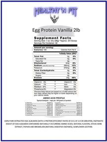 img 2 attached to Здоровый Фитнес Протеин Ваниль 2 фунта