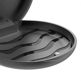 img 2 attached to Keep Your Orthodontic Retainers Safe with Wellgler's Solid Case - 2 Pack in Black