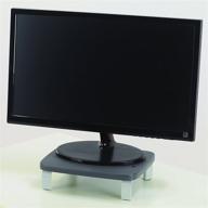 🖥️ kensington smartfit monitor stand: elevate your viewing experience with the gray k60087f - ideal for up to 21” screens! logo