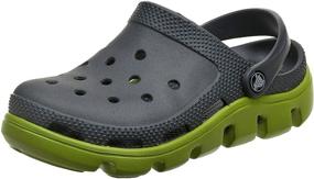 img 4 attached to 👟 Crocs Unisex Sport Black White Men's Mules & Clogs: Versatile and Stylish Footwear