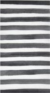 versatile 100 black & white stripe guest napkins: 3-ply disposable paper pack for various occasions - halloween, wedding, birthday, and more! logo