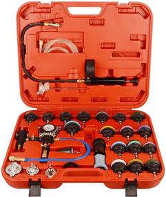 img 4 attached to 🔧 Improved DAYUAN 28-Piece Universal Radiator Pressure Tester & Vacuum Cooling System Kit