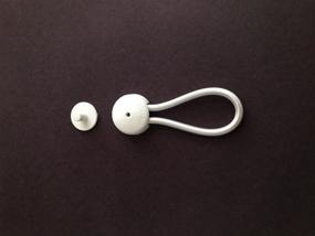 img 2 attached to 🔒 Stayput White Shock Cord Fastener: Secure and Versatile Solution for All Your Cord Management Needs