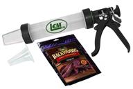 🔫 lem products 555 jerky gun: the ultimate silver-sanctioned tool for perfect jerky logo