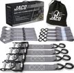 jaco ratchet down straps heavy logo