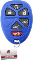 🔑 keylessoption replacement key fob for 15913427 - blue: effortless car keyless entry control logo