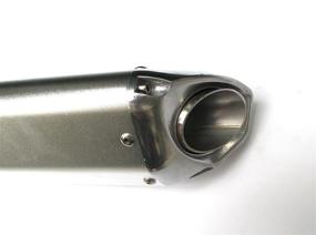 img 2 attached to NEW! High Performance Exhaust System Muffler For GY6 50Cc-400Cc 4 Stroke Scooters ATV Go Kart (Silver)