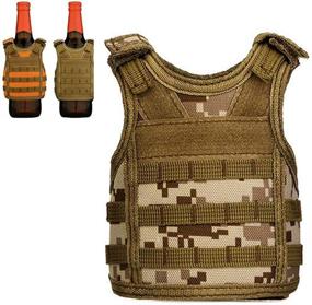 img 4 attached to UpAuto Military Beverage Decoration 2Pcs Black Sports & Fitness in Airsoft
