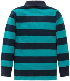 img 3 attached to Striped T-Shirts for Boys: Mardonskey Sleeve Shirts, Boys' Clothing and Tops