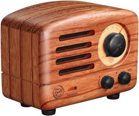 img 3 attached to MUZEN OTR Wood Portable Bluetooth Retro Speaker Cell Phones & Accessories