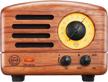 muzen otr wood portable bluetooth retro speaker cell phones & accessories logo