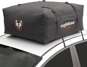 img 3 attached to 🚗 Переноска для крыши автомобиля Rightline Gear Range Jr: 10 куб. футов | Компактные автомобили | Погодозащита | Крепление с или без багажника - 100R50