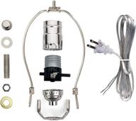 💡 ml93h silver finish make-a-lamp kit: all-inclusive parts & easy diy instructions for creative lamp design or repair логотип