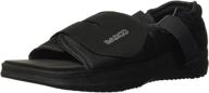 👞 darco med-surg shoe black square-toe men's: complete medical solution, large size, lightweight design logo