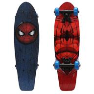 unleash your inner spider-man with the playwheels ultimate cruiser skateboard logo