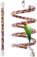 🐦 petsvv bird toy with rope bungee bird perch logo
