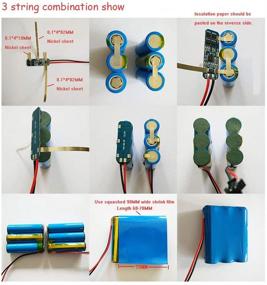 img 1 attached to ⚡ 3Pcs Comidox 3S 12V 10A BMS Плата защиты литий-ионных аккумуляторов с модулем зарядки с защитой от перезаряда/разряда/перегрузки/короткого замыкания