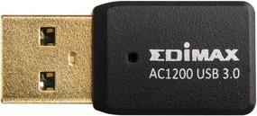 img 2 attached to Edimax EW-7822UTC: High-Speed AC1200 Wi-Fi USB3.0 Adapter for PC/Laptop/Desktop, Windows 7/8/8.1/10 & Mac OS 10.9-10.15