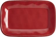 🍒 rachael ray 57232 cranberry serveware логотип