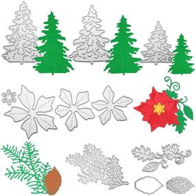 img 4 attached to Christmas Cutting Template Stencils Scrapbooking