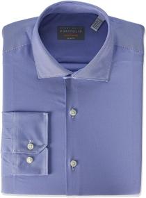 img 1 attached to Perry Ellis Non Iron Comfort Collar Men's Clothing for Shirts