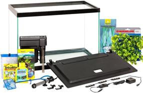 img 1 attached to 🐠 Tetra Aquarium 20 Gallon Fish Tank Kit: Illuminated LED Lighting & Decor Included