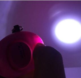 img 1 attached to 140Дб горячий розовый мини-громкий сигнал тревоги от нападения с фонариком - персональное средство безопасности на ключе