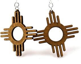 img 1 attached to 🌞 Glowing Radiance: The Zia (Sun) Earrings