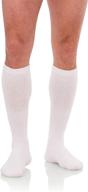 jomi mens compression socks, 20-30mmhg cotton 204 (x-large, white) - enhanced seo logo