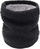 🧣 aiphamy winter fleece knitted warmer men's scarf accessories logo