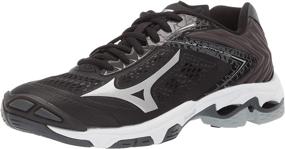 img 4 attached to Mizuno Womens Lightning Volleyball Blacksilver Men's Shoes for Athletic